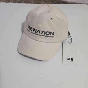 P.E Nation Homage Blush Baseball Hat Nwt OSFA